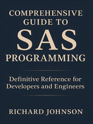 cover image of Comprehensive Guide to SAS Programming